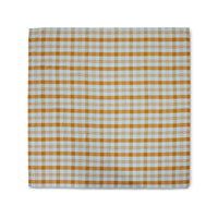 hkliving Vida Check Table Cloth – Amber Blue (180x180cm)