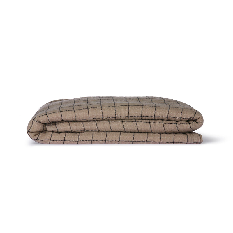 Checkered Sherpa Throw, HKliving, 130 x 170cm