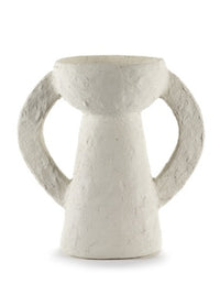 Vase White Earth