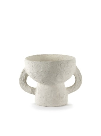 Vase White Earth