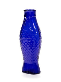 Carafe Bottle Fish & Fish by Serax in Green, Clear, and Blue