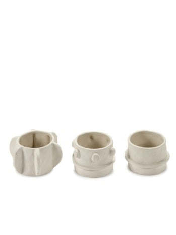 Molly Tealight Holder by Serax – Beige (Available in 3 Distinct Designs)