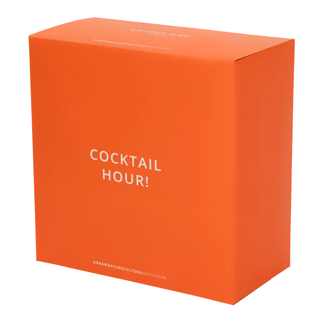 Orange Urban Nature Culture Cocktail Hour gift box
