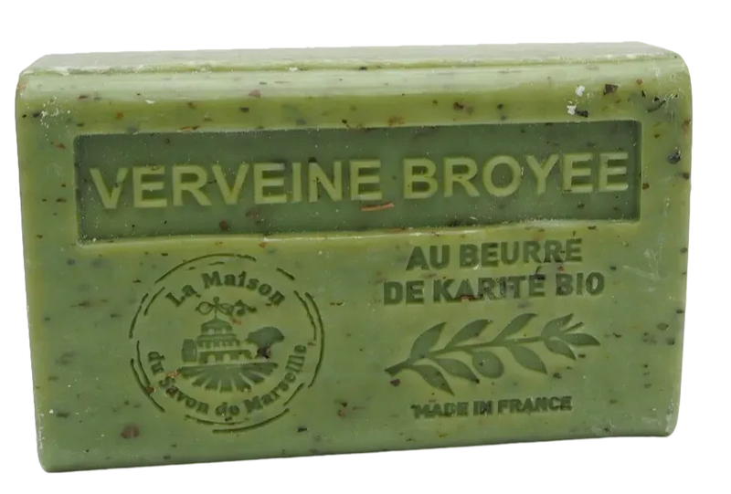 Verbena Broyée lemon verbena soap by La Maison du Savon de Marseille, detail