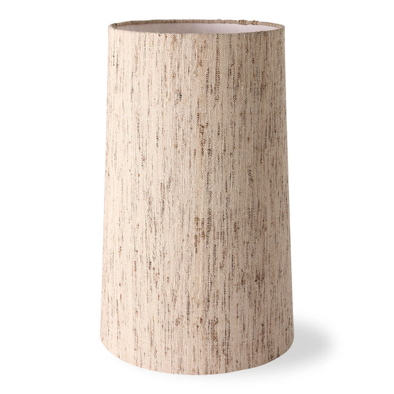 natural beige cone lampshade by HKLIVING for soft neutral home lighting