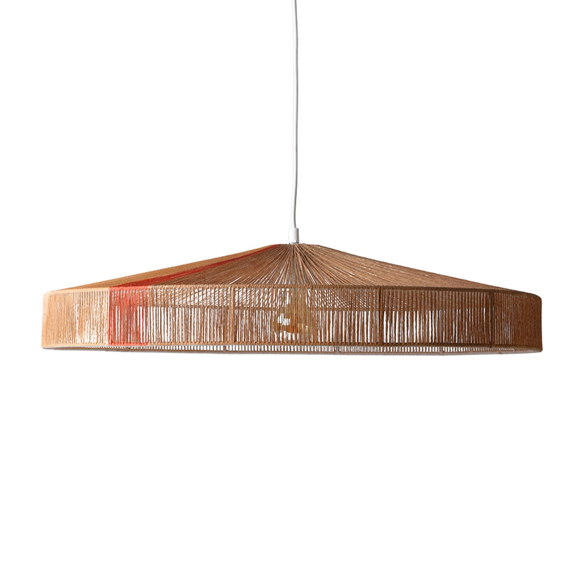 Pendant Rope Lamp Multicolour or Red