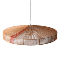 Pendant Rope Lamp Multicolour or Red