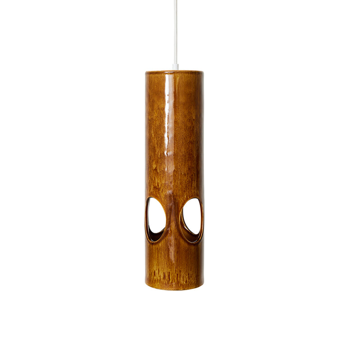 Ceramic Pendant Lamp Rosewood