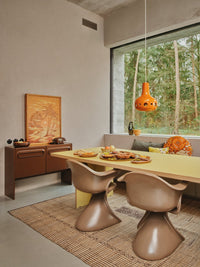Contemporary space dresser small chocolate by hkliving for warm, inviting home decor.
