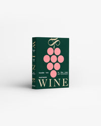 Angled view of green and pink Wine Tools box
