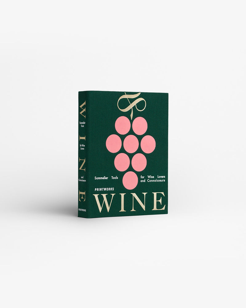 Angled view of green and pink Wine Tools box