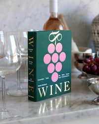 Wine Tools box displayed on marble bar setting