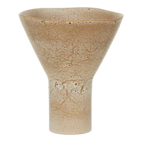 Yaro vase from the front, showing its wide flared top