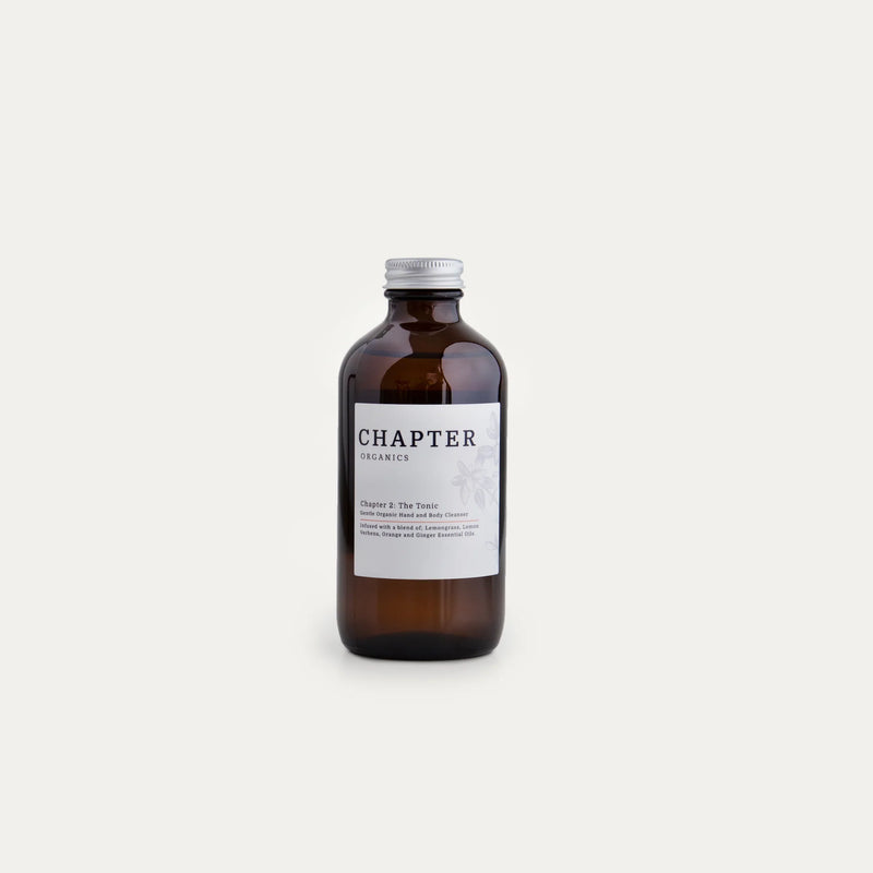 The Tonic Organic Hand and Body Cleanser 250ml and 500ml, Chapter Organics