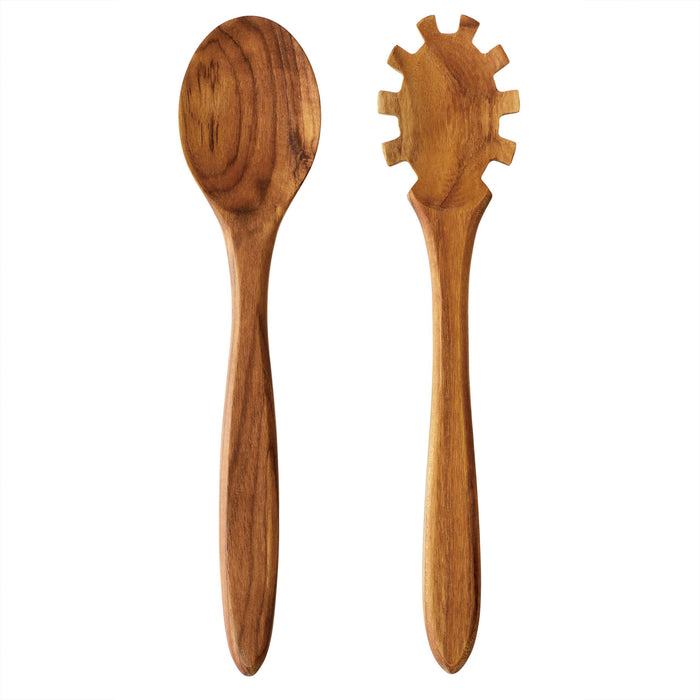 RAW Teak Wood Salad Set