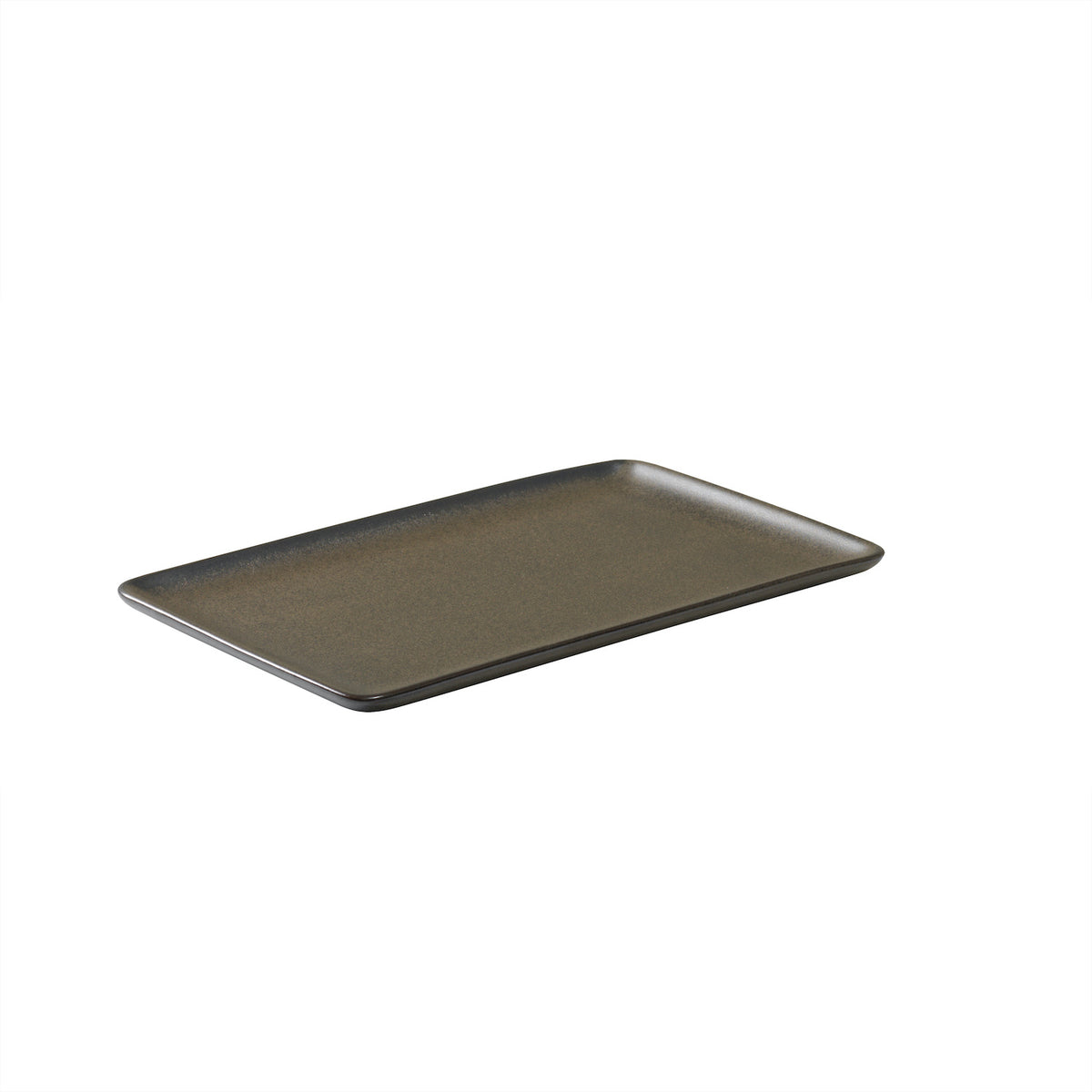 Metallic Brown Rectangular Plate