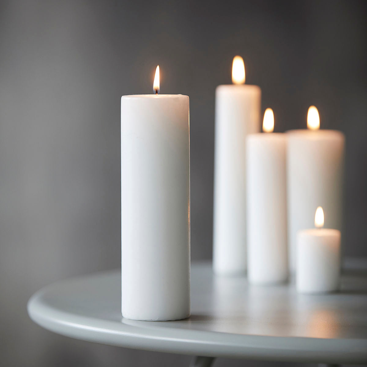 Pillar Candle White