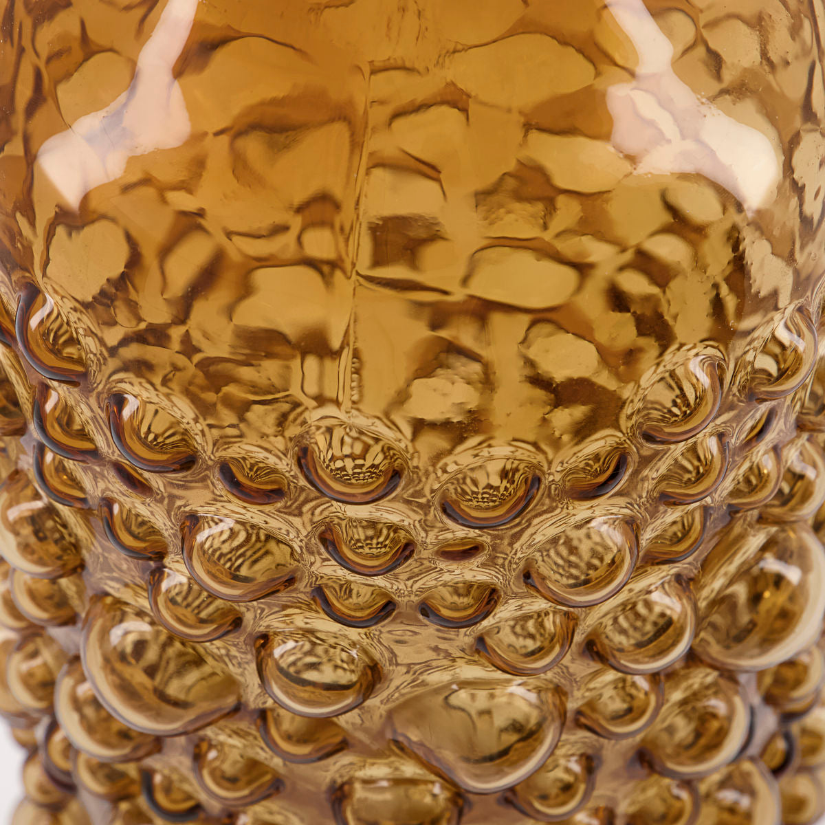 Vase Foam Amber