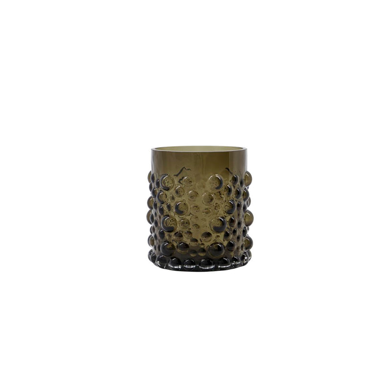 Tealight Holder Foam Brown