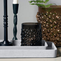 Tealight Holder Foam Brown