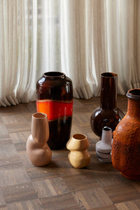 Ceramic Vase Organic Cappuccino S