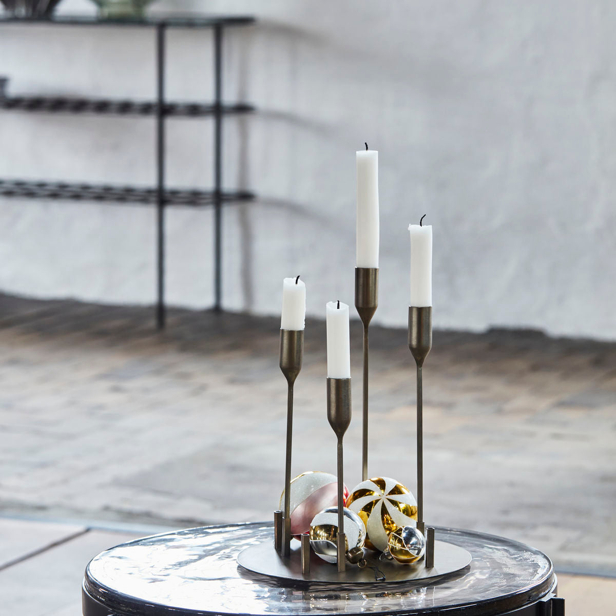 Advent Champagne Candle Stand