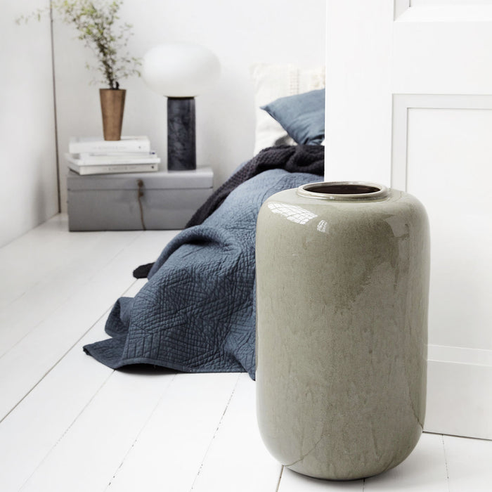 Vase Jade Grey