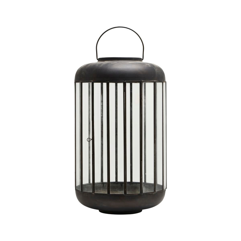 Lantern Pamal Black Antique L