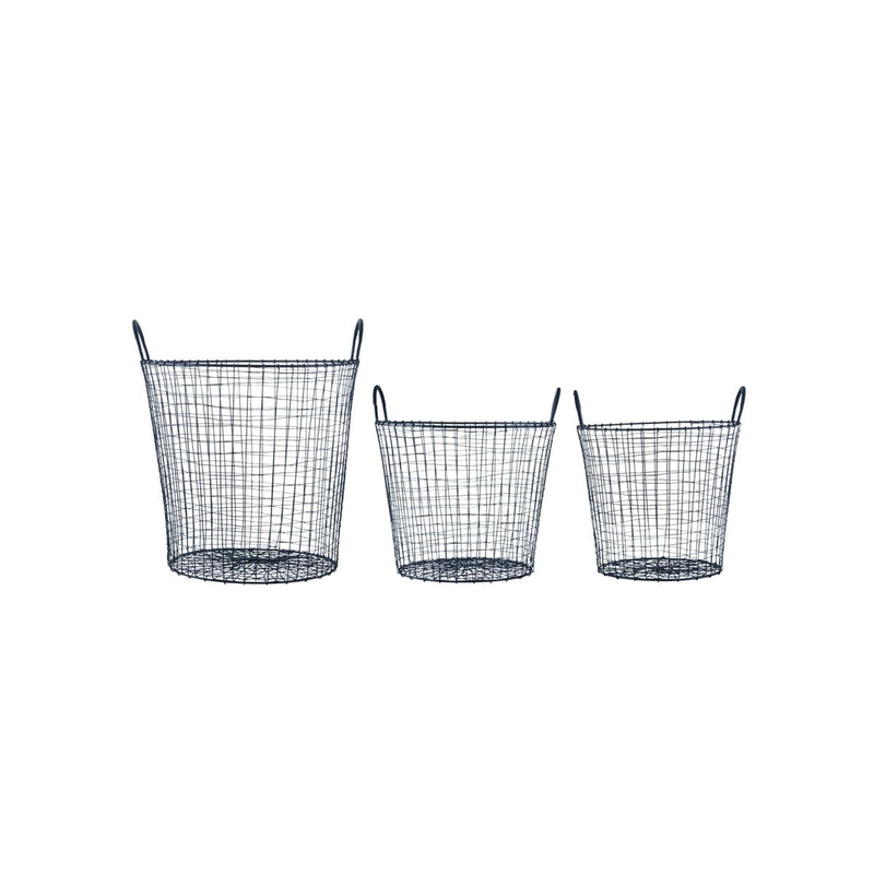 Baskets Wire Black