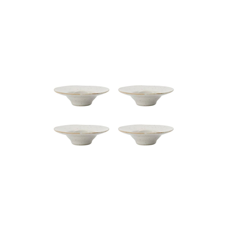 Egg Cup Pion Grey/White Set of 4