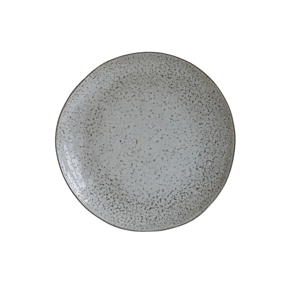 Cake Plate Rustic Grey/Blue