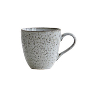 Rustic Ceramic Mug Grey/Blue