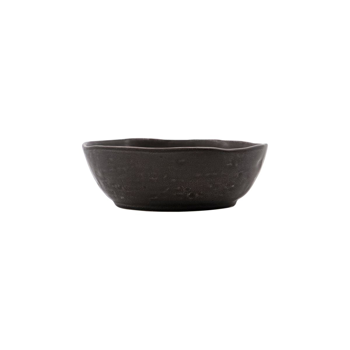 Rustic Ceramic Bowl Dark Grey