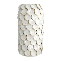 Dot White Vase L