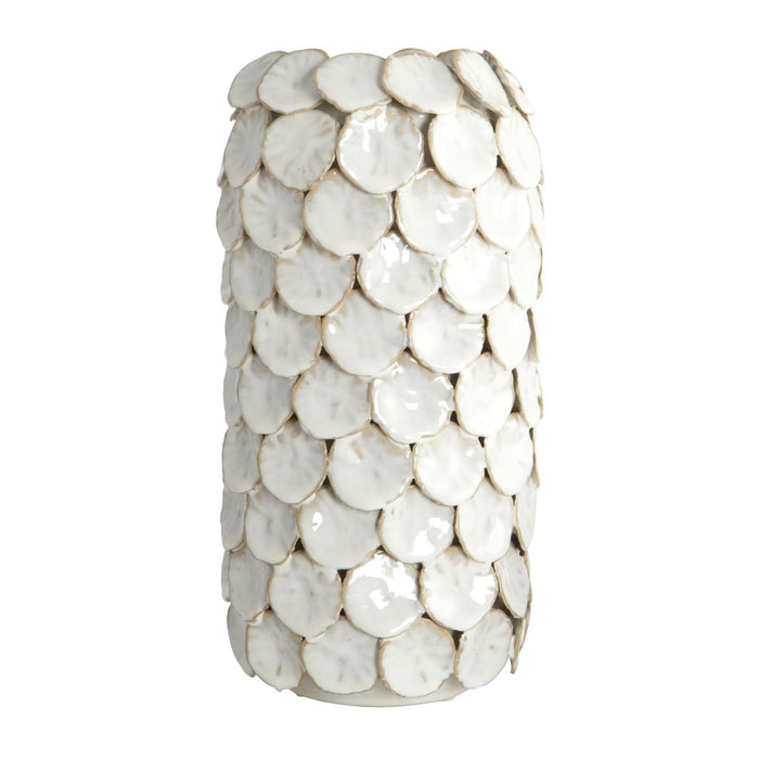 Dot White Vase L