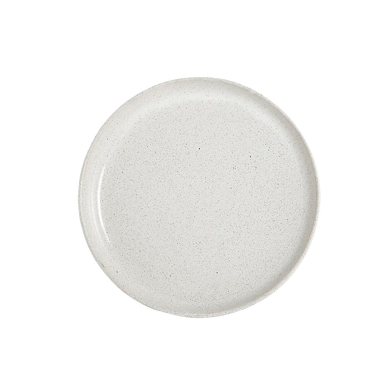 Deep Plate Clay Speckled White