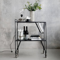 Trolley Table Black