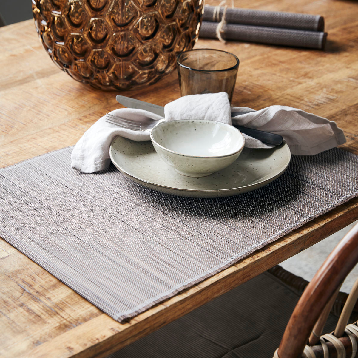 Placemat Bamb Light Brown