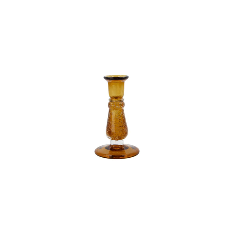 Candle Holder Glee Amber M