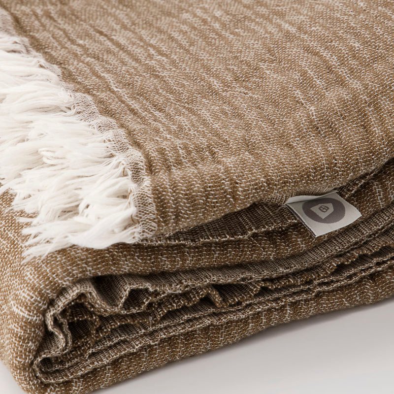 Alice Dark Olive Throw