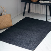 Rug Hempi Black S