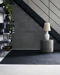 Black Hempi Rug