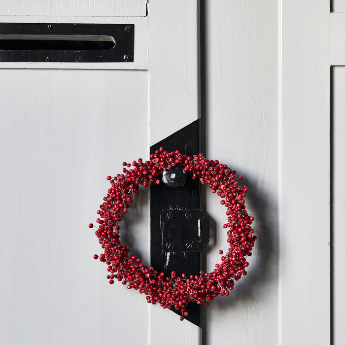 Winter Red Wreath S