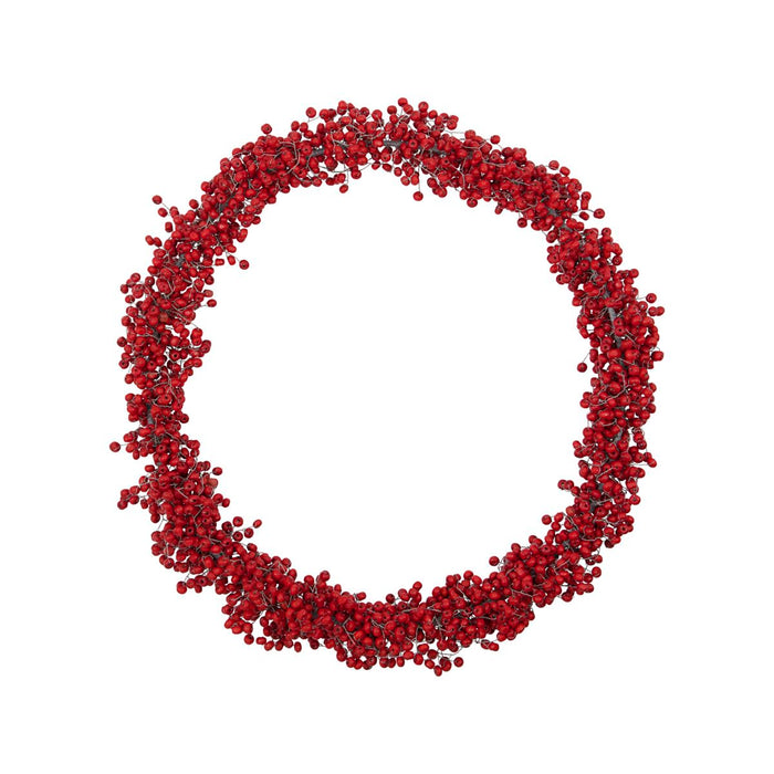 Winter Red Wreath L