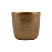 Planter Chappra Antique Brass Finish