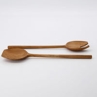 Teak Salad Servers Grabi Nature