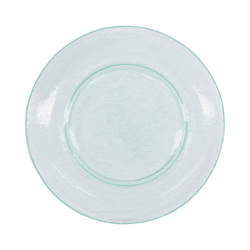 Plate Rain Aqua Set of 2