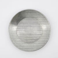 Round Tray Malva Antique Silver