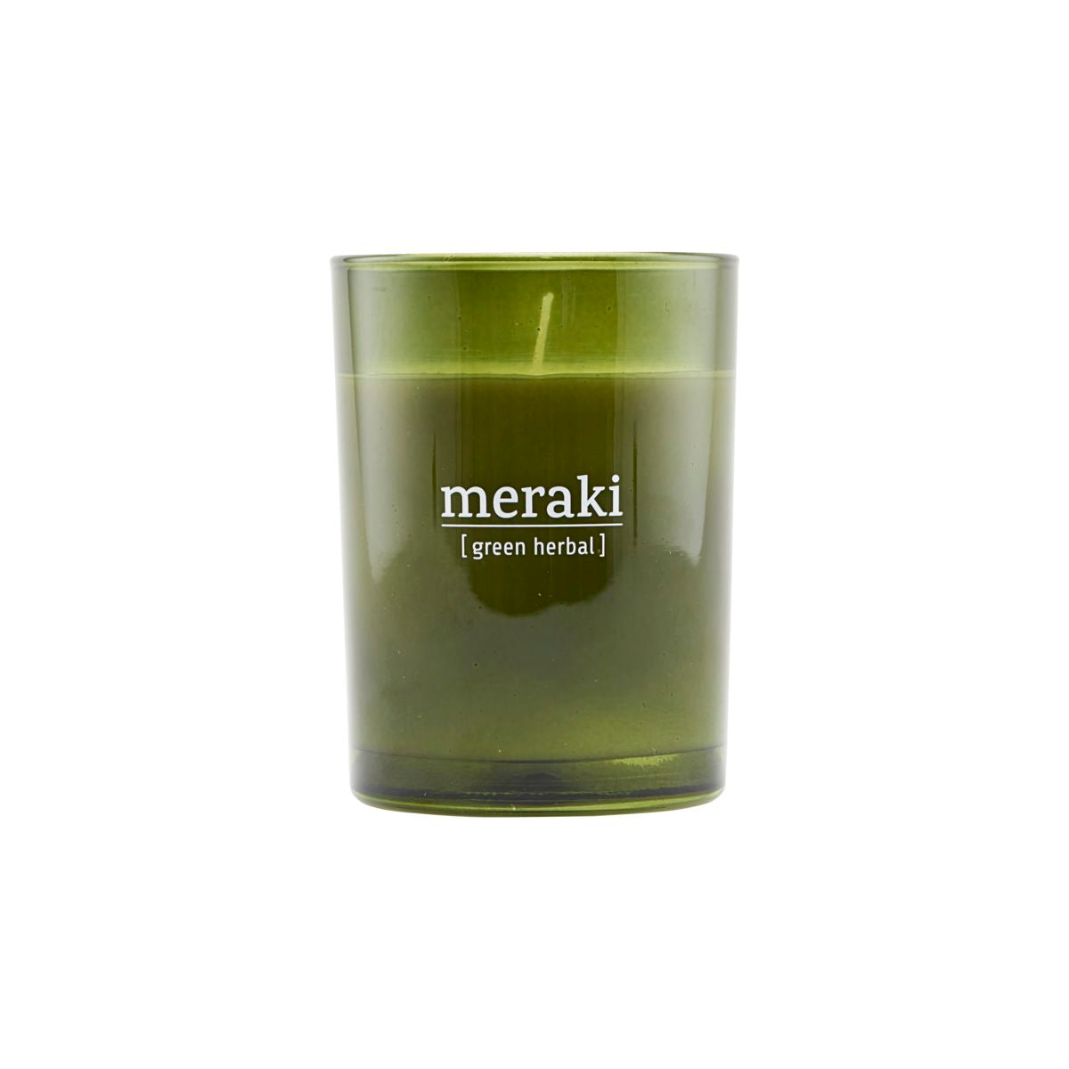 Scented Candle, Green Herbal