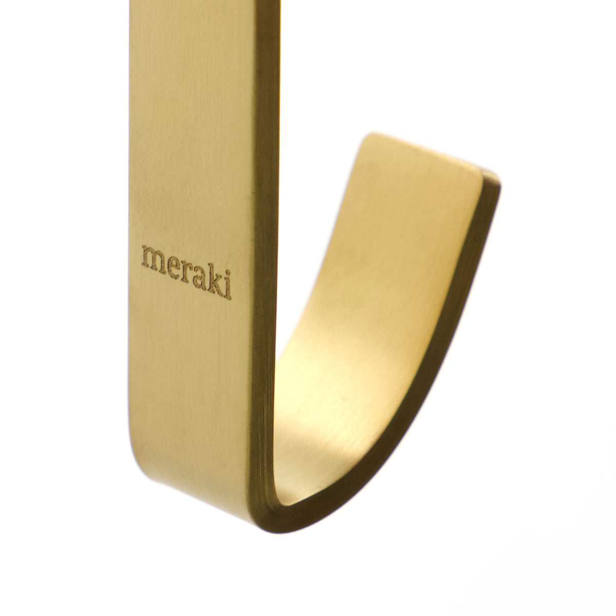 Hook Thapsus Brushed Brass Finish